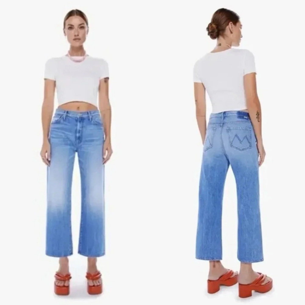 MOTHER Superior The Dodger Ankle Jeans in Romaine Calm - Picture 5 of 16